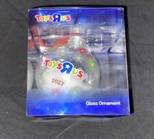 Toys R Us Christmas Holiday Glass Ball Collectors Ornament 2023 New picture