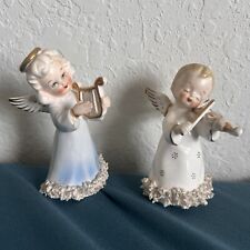 Fine A Quality Japan Playing Instrument Angel Set of 2 picture