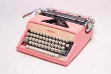 Olympia Monica SM7 Custom Pink Typewriter, Vintage, Mint Condition, Manual picture