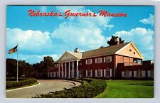 Lincoln NE-Nebraska, Governor's Mansion, Antique Vintage Souvenir Postcard picture