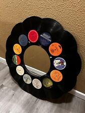 Recycled Vinyl Record Mirror picture