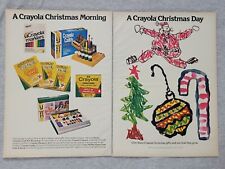 1978 Magazine Advertisement Page Crayola Caddy Crayons Markers Art Print Ad picture