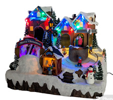 Carole Towne Glenn Hill Ski Resort Christmas Village 2023 Musical Holiday LED's picture