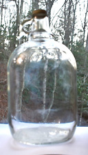 Vintage Duraglas Embossed Glass Jug Embossed One Gallon from 1949 Original Cap picture