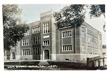 Osage Iowa High School. Real Photo Postcard. RPPC. Vintage. 1922 picture