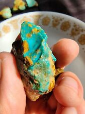 Turquoise Mountain Beautiful 38.3 Gram Pair Nuggets from Kingman, AZ Blue Green picture