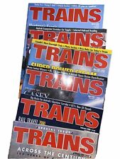 Trains 2000 Magazine 6 Issues Jan Feb March April May June Magazines picture