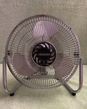 Vintage Lakewood Electric 3 Speed Chrome Fan Model HV-9 Tested and Working Well picture