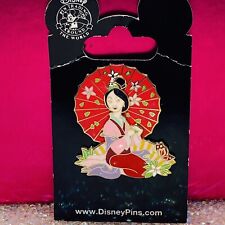 Vtg 2008’ Mulan Parasol Spinner Umbrella Disney Pin Trading Around The World Og picture