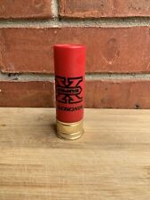 Vintage Avon Red Winchester Shotgun Shell Cologne Plastic Decanter Bottle EMPTY picture