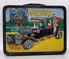 1965 VINTAGE THE MUNSTERS LUNCH BOX WITH THERMOS THERMO picture