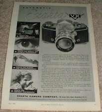 1956 Automatic Exakta VX Camera Ad, NICE picture