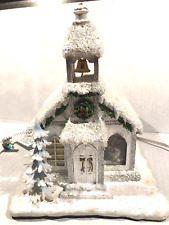 Hawthorne Village Cloud 9 Chapel 2004 Authentic Issue In Snow Angel Holiday VLGE picture