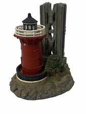 Vintage Harbour Lights Jeffrey's Hook NY#195 Miniature Lighthouse, Ex Cond, 1997 picture