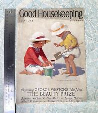 Jessie Willcox Smith Magazine COVER Good Housekeeping 1924 Kids at the Beach picture
