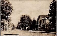 1909 KNOXILLE PENNSYLVANIA MAIN STREET GROCERY TOWN PHOTO RPPC POSTCARD 38-87 picture