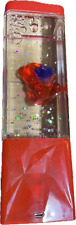 Red Volcano Lava Lamp with Bear picture
