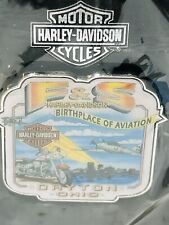 2006 Pin Of The Former F&S Harley Davidson Birthplace Of Aviation Lapel Vest Pin picture