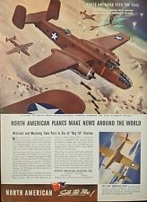 1943 WW2 North American B-25 Mitchell Bomber Airplane Allied Forces picture