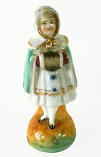 Antique Girl With Hand Muff Conta & Boehme Porcelain Figurine (Circa 1890's) picture