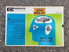 1967 Chevrolet Communication Dealer Marketing Kit BONANZA SALE CHEVELLE ON BOX picture