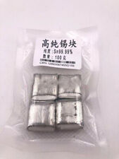 Sn - Tin metal ingots - high purity 99.99% - 50g to 1000g picture