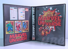 Custom Graphics Marvel 1991 MARVEL UNIVERSE SERIES 2 Inserts (Binder Included)  picture