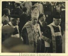 1934 Press Photo Clerics at Vespers for Archbishop Shaw, New Orleans - nox28299 picture