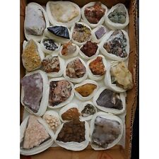 5Lb Wholesale minerals Flat Box of 26 specimens of high quality Collection, #30 picture