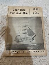 CAPE MAY STAR AND WAVE July 8 1954 New Jersey Advertisement Magazine Vintage picture