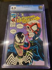 Amazing Spider-Man #347 CGC 8.5 White Pages Venom Marvel Comics 1991 picture