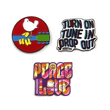 Woodstock Pin Music Festival Pin OFFICIAL MERCH Lapel The Full Pin Set picture