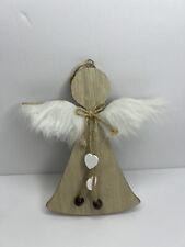 Angel with Marabou Wings Wood Home Decor Angelic picture