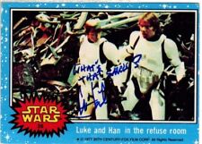 1977 Star Wars #38 Mark Hamill Autograph 