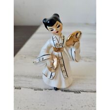 Vintage lefton geisha girl band symbol 2164 statue figurine porcelain picture