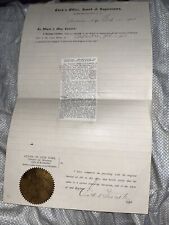 1901 Rochester NY Board Resolution on President William McKinley Assassination picture