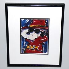 TOM EVERHART PEANUTS SNOOPY UNDERCOVER IN HOLLYWOOOD FRAMED PRINT CHARLES SCHULZ picture