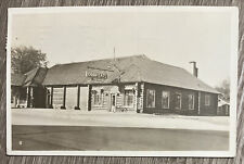 Real Photo Postcard - The Trading Post - Standish, Michigan - RPPC Vintage 1940s picture