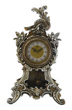 Ornate Victorian Mantel Clock with Swinging Pendulum picture