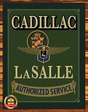 Cadillac - LaSalle - Authorized Service - Metal Sign 11 x 14 picture