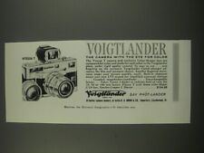 1957 Voigtlander Vitessa T Camera Ad - Voigtlander the camera with the eye for picture