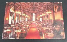 Vtg Postcard: Dining Room Ahwahnee Hotel-Yosemite~Herbert E Smith Color photo picture