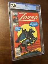 Zorro 1 Cgc 7.0 Comic Newsstand Edition  picture