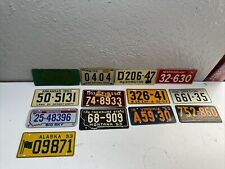 VTG 13  1953  GENERAL MILLS WHEATIES CEREAL MINI License Plate Bundle picture