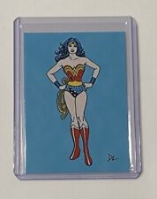 Wonder Woman Limited Edition Artist Signed DC Comics Trading Card 2/10 picture