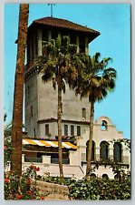 Postcard CA Riverside The Mission Inn The Carillon Tower Deagan Bells picture