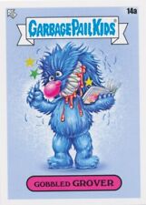 14a GOBBLED GROVER 2022 GPK Garbage Pail Kids Book Worms SESAME STREET picture