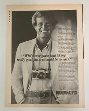 1977 Nikon Nikkormat FT3 Camera 35mm Print Ad Vintage Advertisement picture