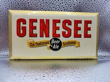 Vintage Genesee Beer And Ale Old Fashioned Goodness TOC Sign Excellent Condition picture