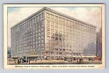 Chicago IL-Illinois, Marshall Field And Company, Retail Store, Vintage Postcard picture